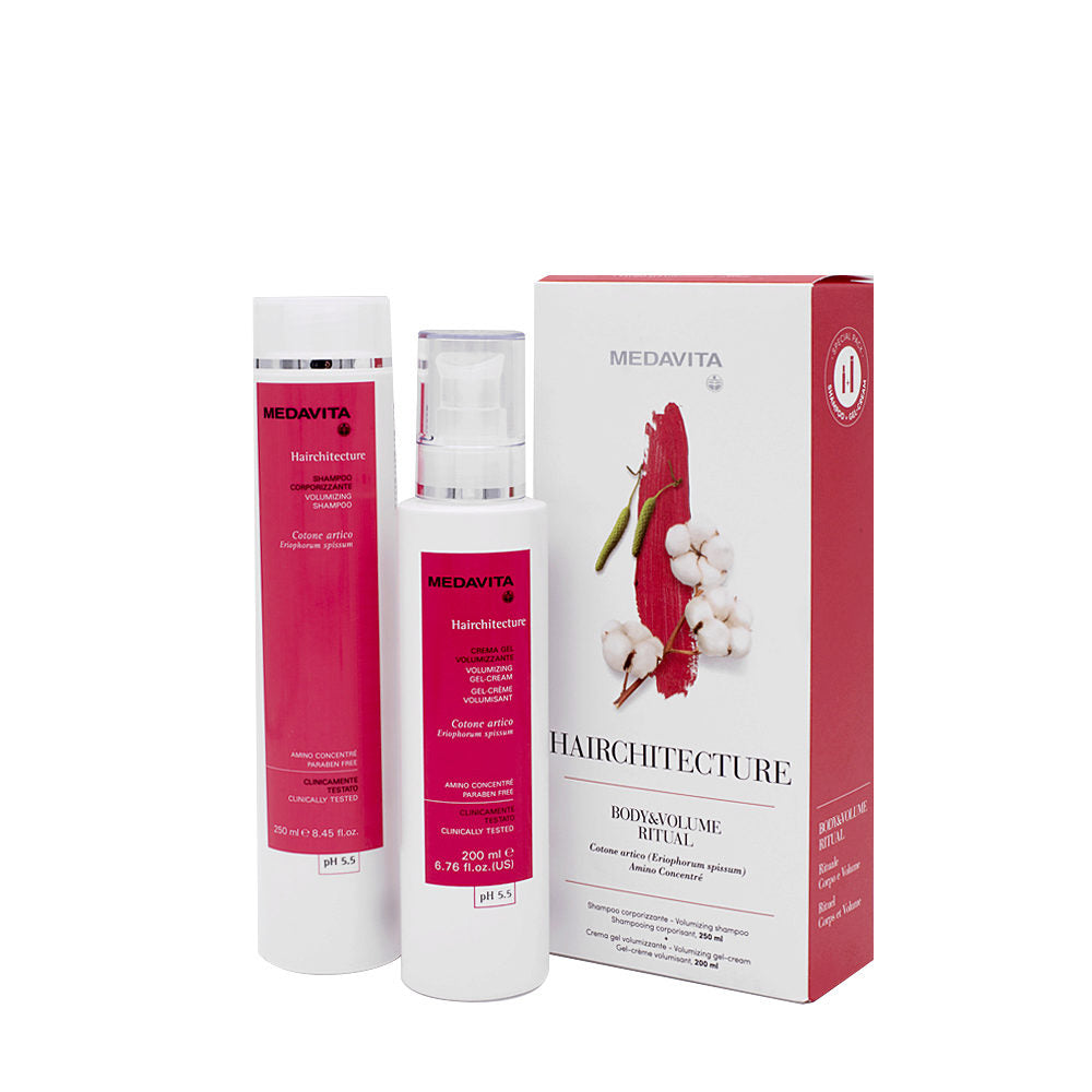 Hairchitecture Body & Volume Ritual Shampoo + Cream Gel Kit