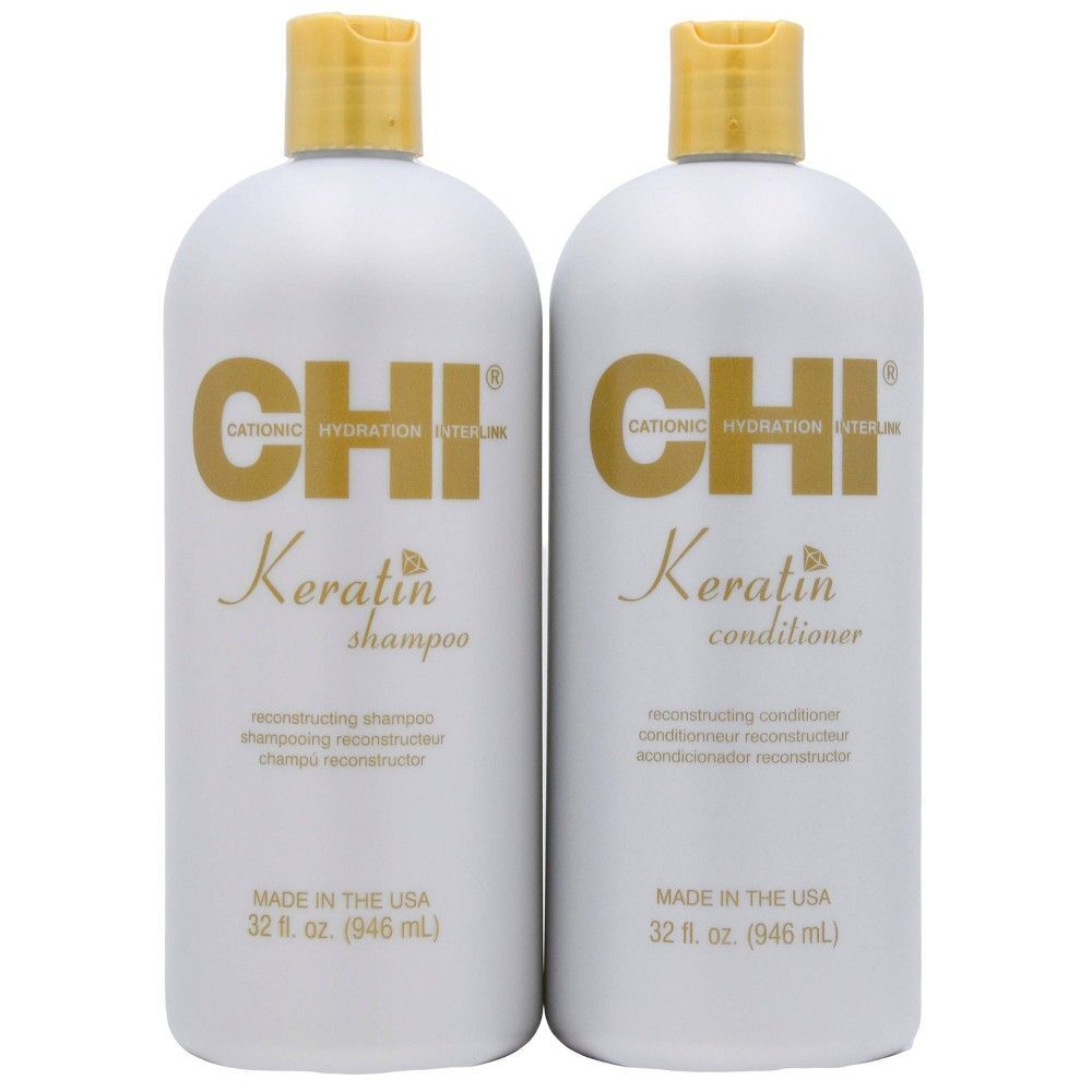 CHI Keratin Duo Shampoo & Conditioner