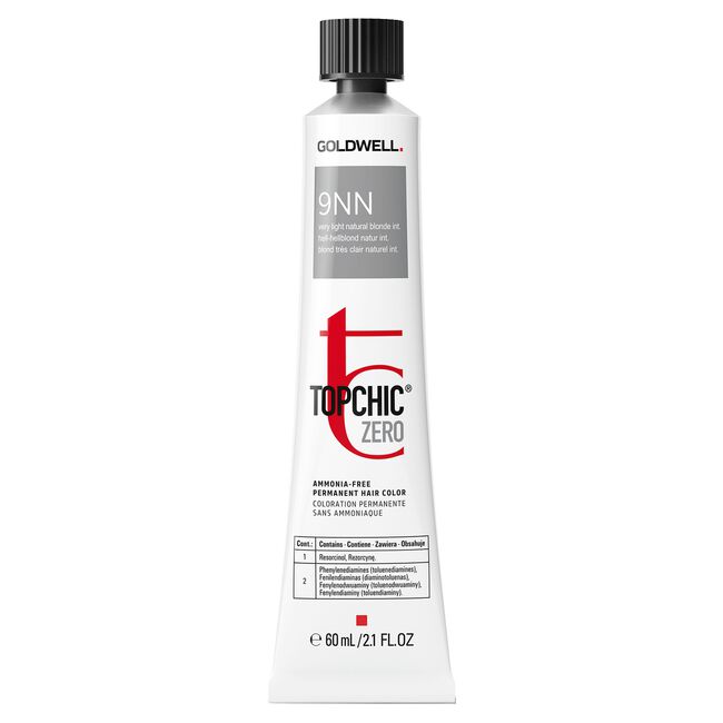 Topchic Zero Ammonia Free Hair Color 9NN Very Light Natural Blonde Intense