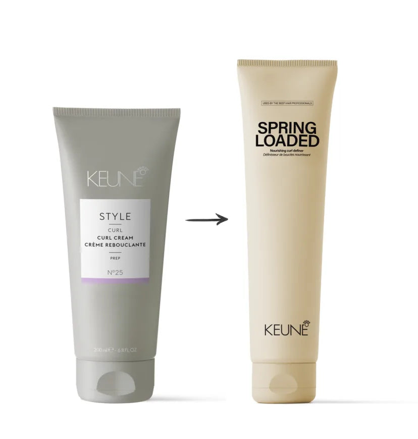 Spring loaded Nourishing curl definer