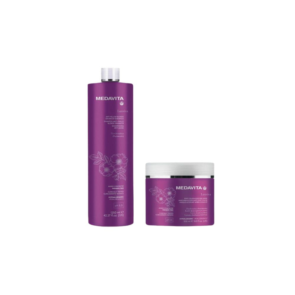 Luxviva Anti-Yellow Duo Shampoo & Mask