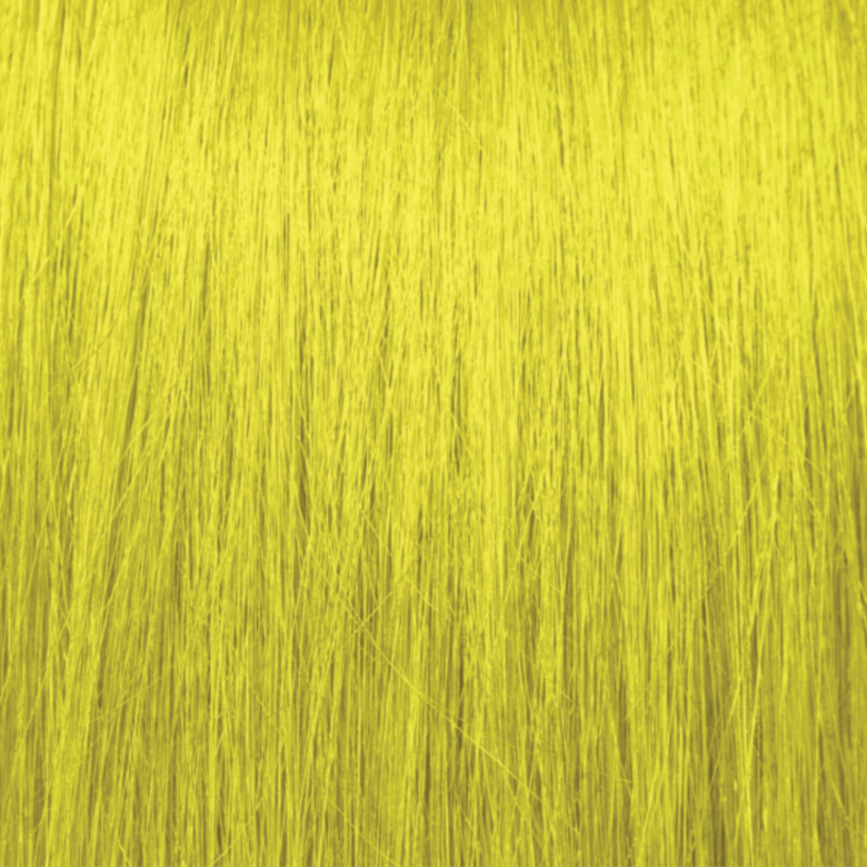 Neon Yellow  Semi Permanent Hair Color