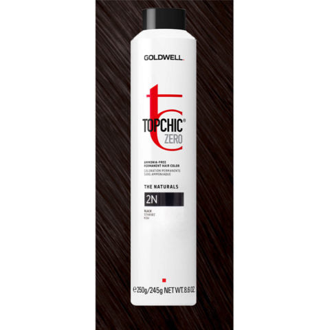 Topchic Zero Ammonia Permanent Hair Color 2N