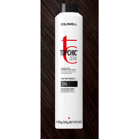 Topchic Zero Ammonia Permanent Hair Color 3N