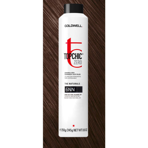 Topchic Zero Ammonia Permanent Hair Color 6NN