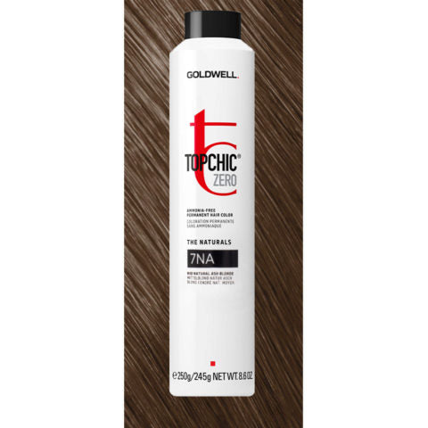 Topchic Zero Ammonia Permanent Hair Color 7NA