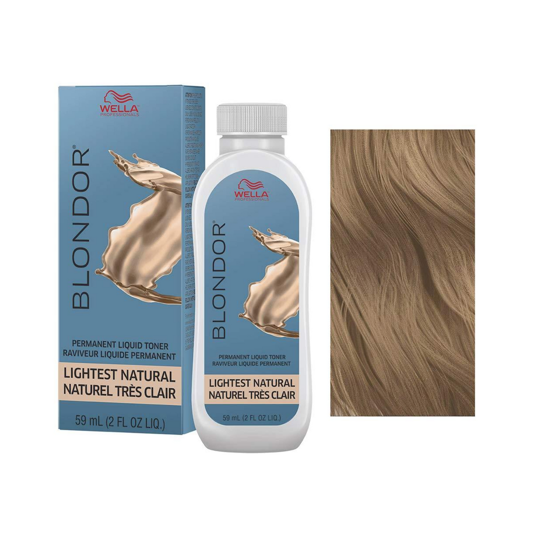 Blondor Permanent Liquid Toner - Lightest Natural