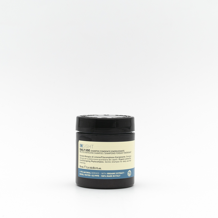 Energizing melting shampoo