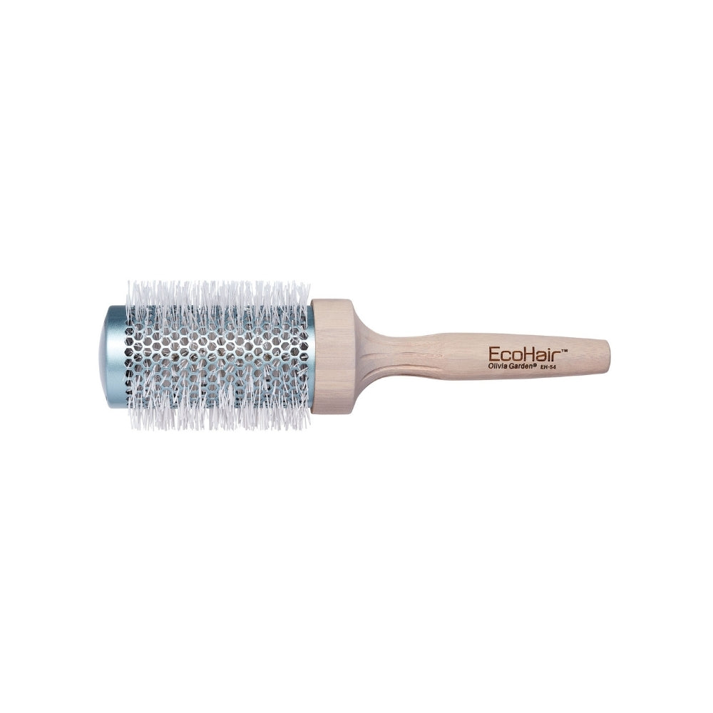 Brosse thermique en bambou Eco Hair d'Olivia Garden