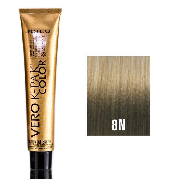 Joico Vero K-PAK Permanent Creme Color 8N Medium Blonde