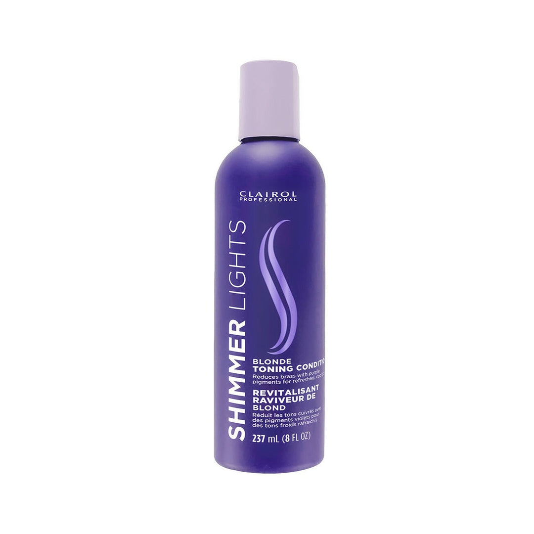 Clairol Shimmer Lights Toning Conditioner For Blonde Grey Hair 473ml