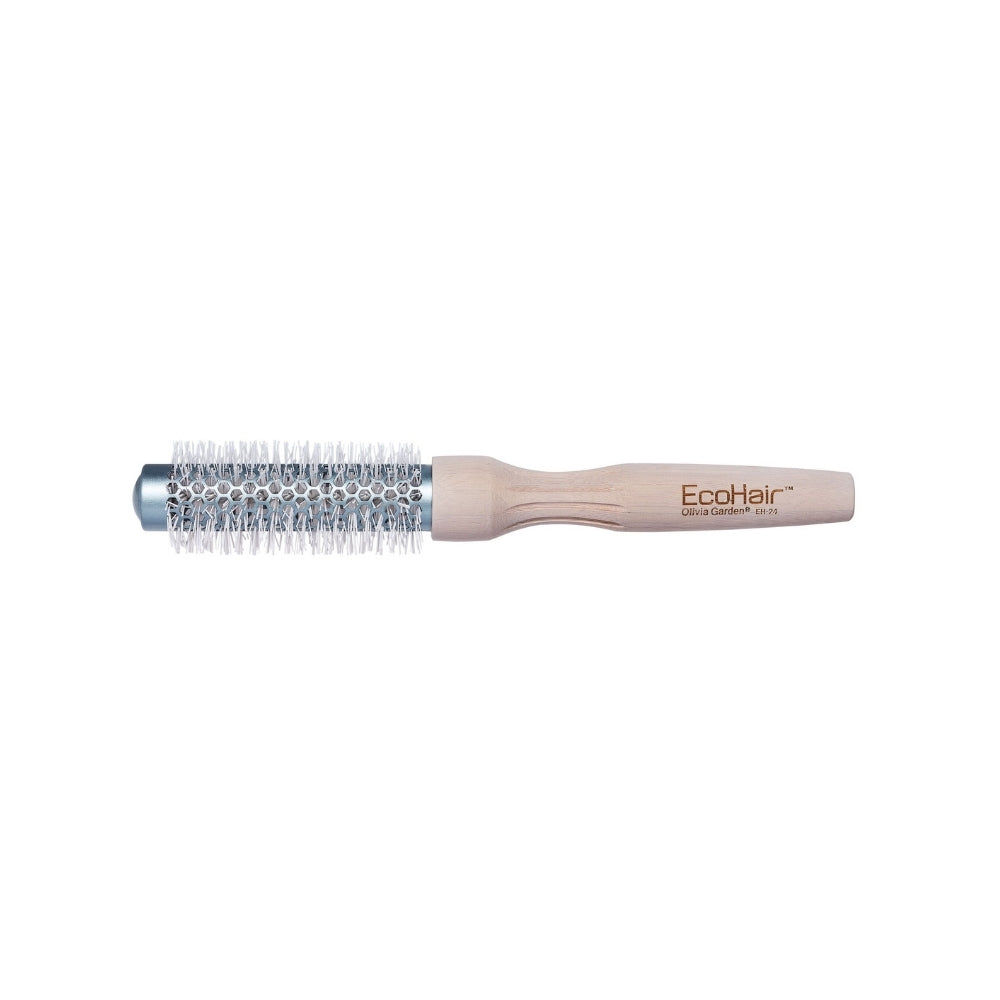 Brosse thermique en bambou Eco Hair d'Olivia Garden