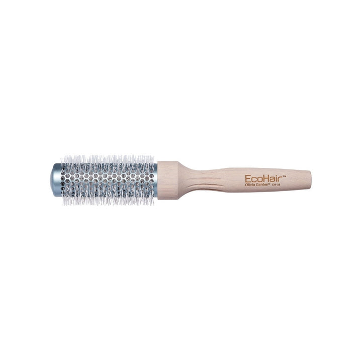 Brosse thermique en bambou Eco Hair d'Olivia Garden