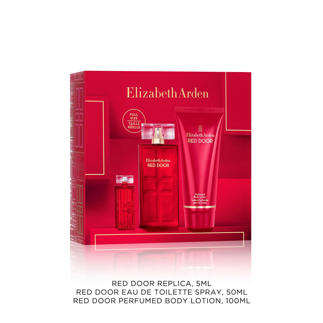 Red Door 3 Piece Gift Set for Women