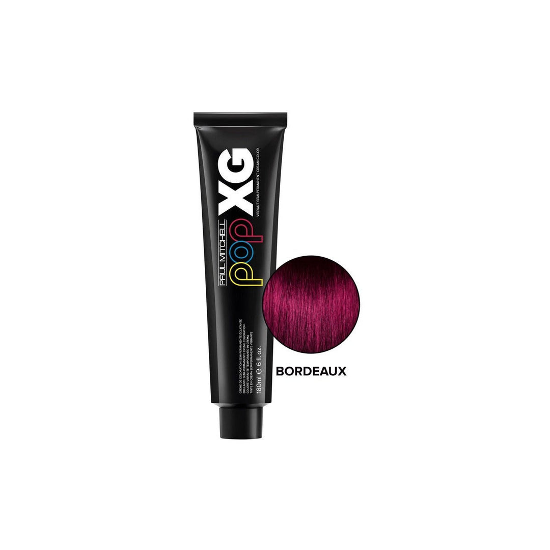 Pop XG Vibrant semi permanent cream Color Bordeaux