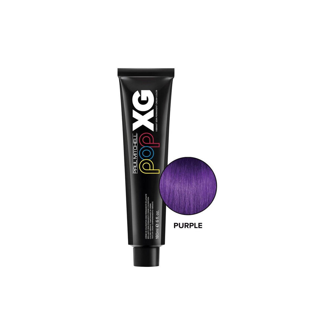 Pop XG Vibrant semi permanent cream Color Purple