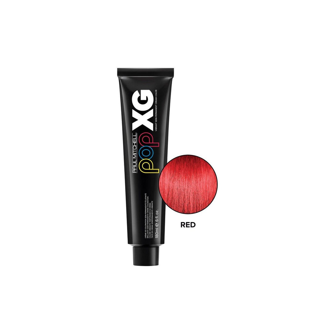 Pop XG Vibrant semi permanent cream Color Red