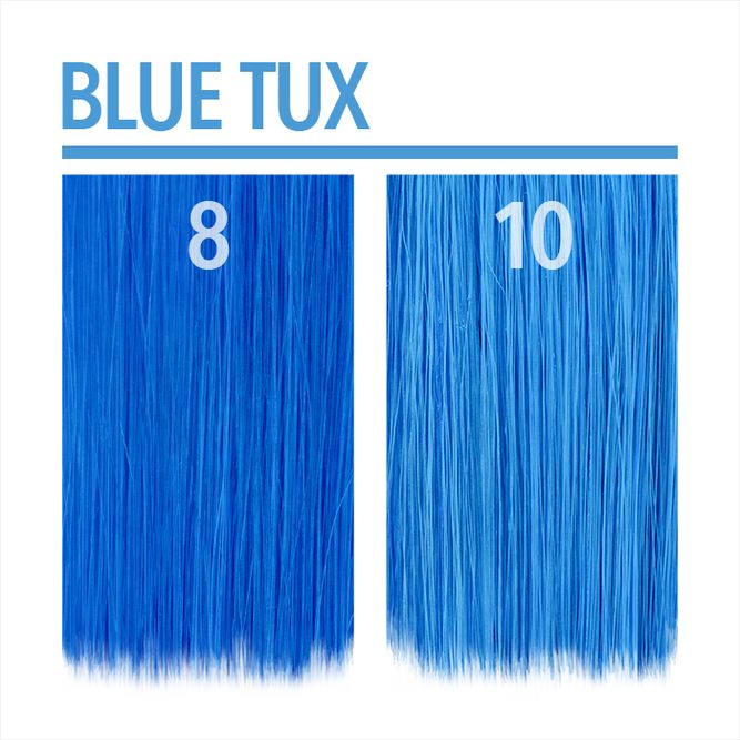 Blue Tux Semi Permanent Hair Color