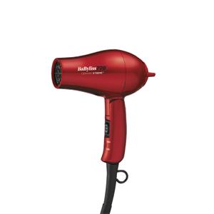 Sèche-cheveux rouge Ceram #BAB053C - 1000WATTS