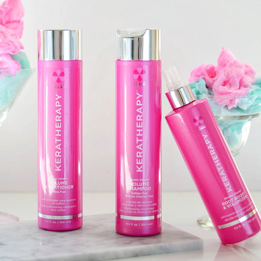 Keratin Infused Volume 3pc set