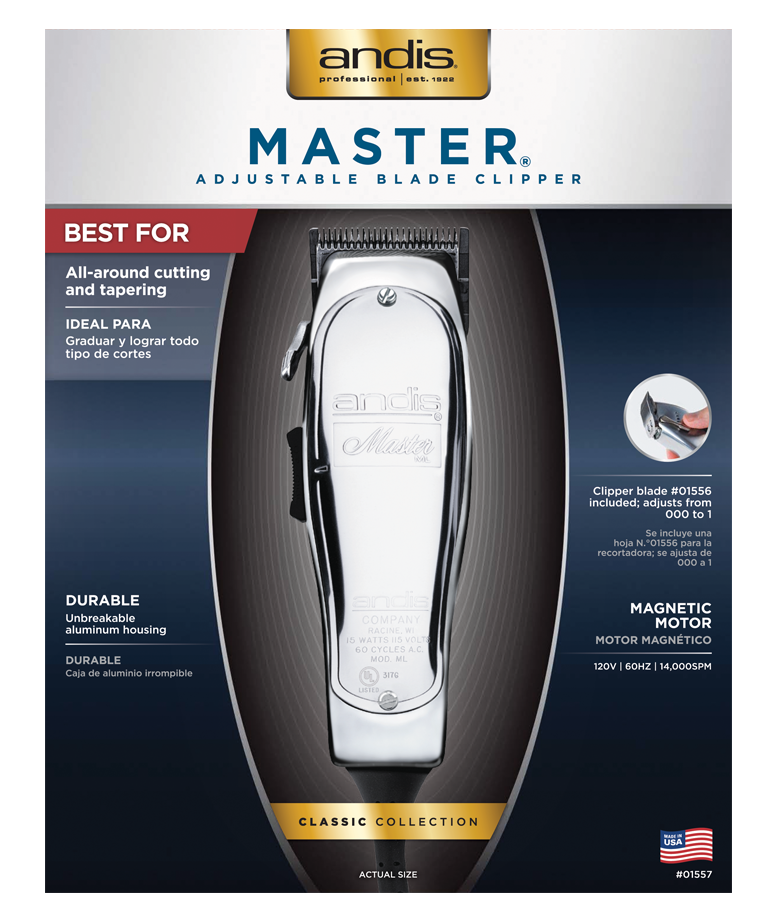 Master Adjustable Blade Clipper