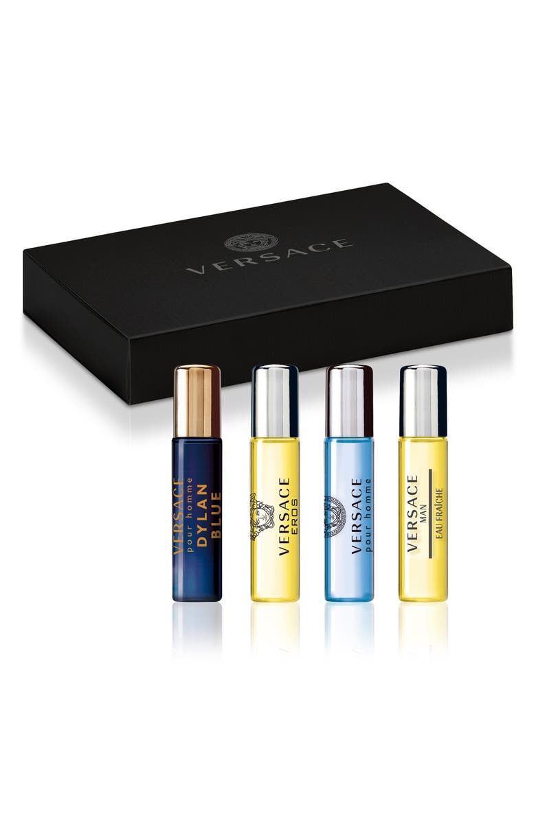 Versace Mini Roller Ball Collection 4 Pieces 5ml