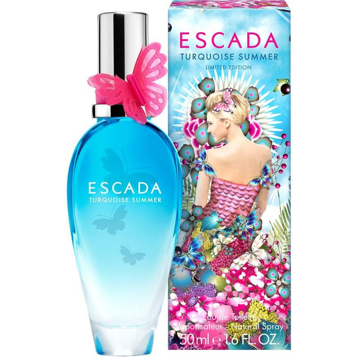 Eau de toilette en vaporisateur Turquoise Summer en édition limitée 