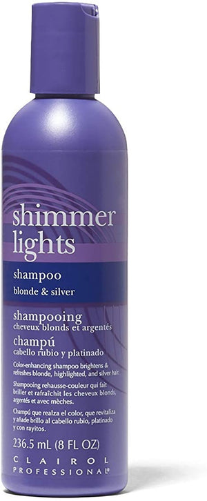 Shampoing Clairol Shimmer Lights - blond et argent