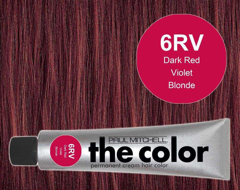 The Colour 6RV Blond Foncé Rouge Violet 
