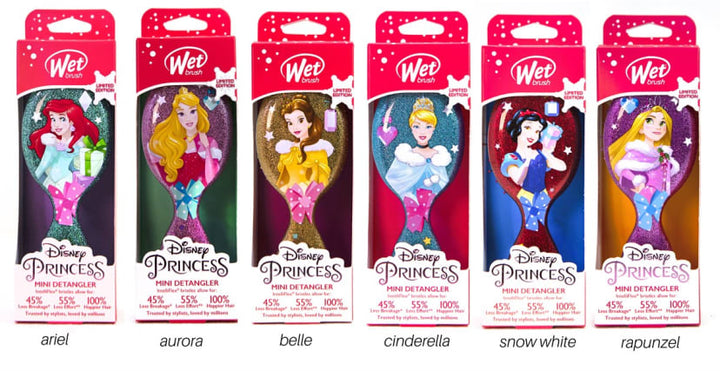 Disney Princess Glitter Ball Mini Démêlant 28 pcs