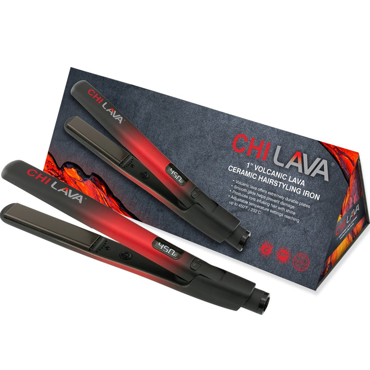 CHI Lava 1″ Volcanic Lava Ceramic Hairstyling Iron