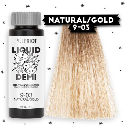 Liquide Demi Naturel/Or 9-03 Demi-Permanent 