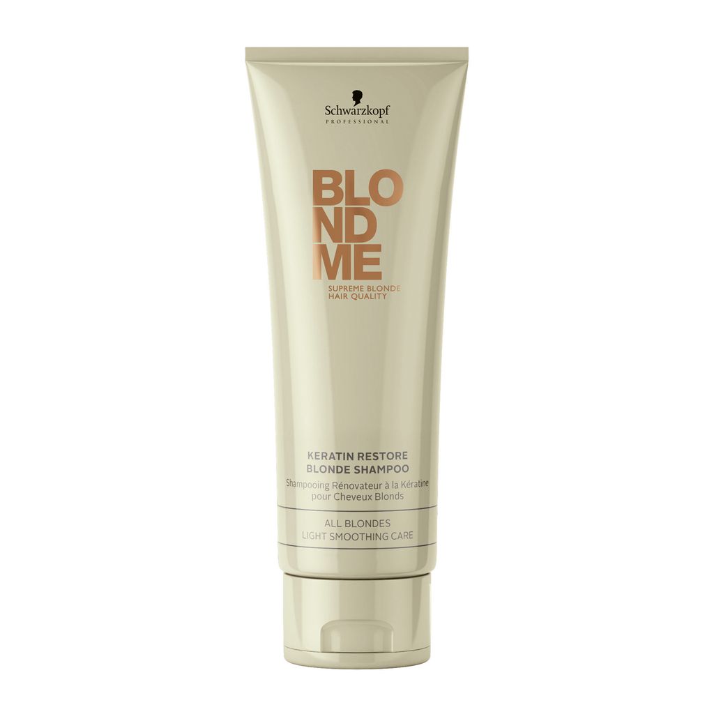 BlondMe keratin restore blonde shampoo