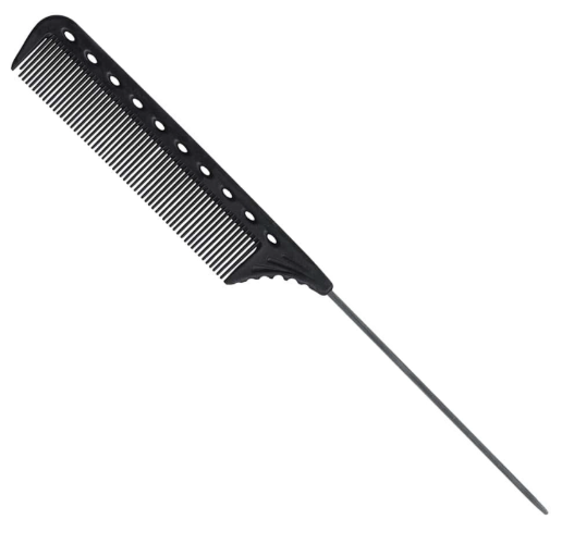 Peigne Carbon Pin Tail 220mm 