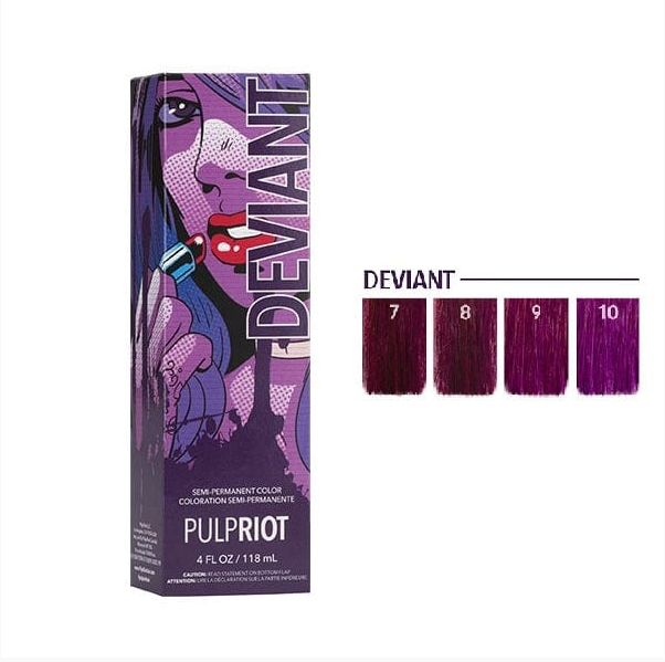 Plum Deviant Hair Color