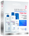 Serioxyl Kit 2(Cheveux Colorés) Shampoing+Après-Shampoing+Mousse