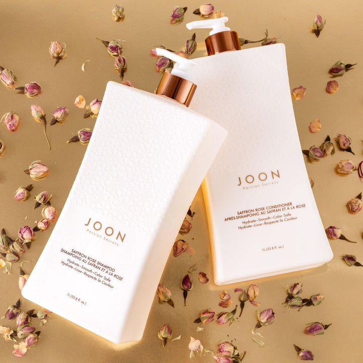 Joon Saffron Rose Shampoo (1 Liter) Le shampooing hydratant et nourrissant