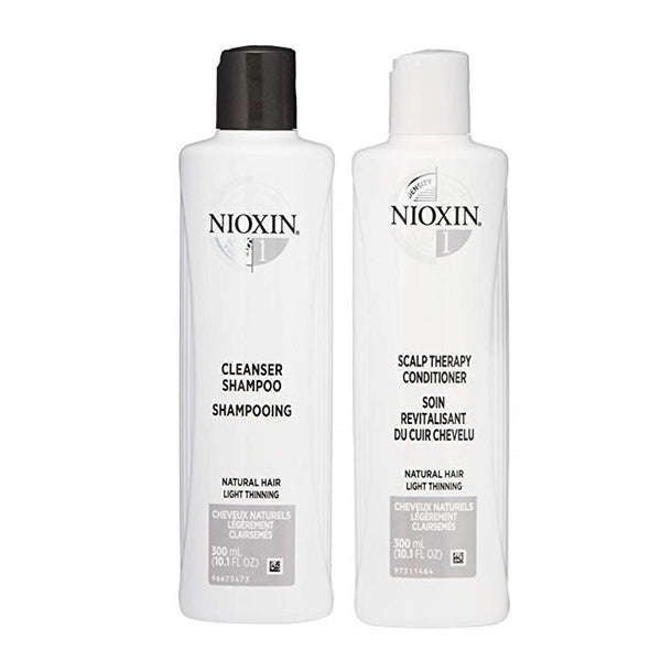 Shampooing, après-shampooing amincissant léger pour cheveux naturels Duo